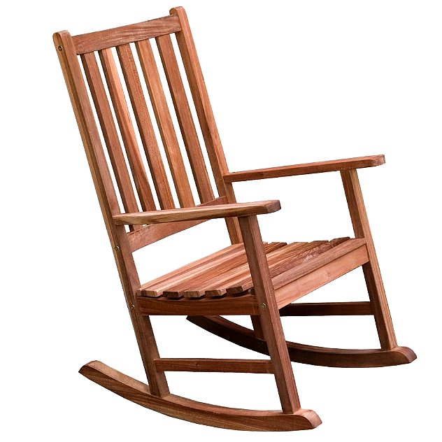 Heavy Duty Outdoor Wooden Rocking Chairs  - Featuring An Elegant And Timeless Design.